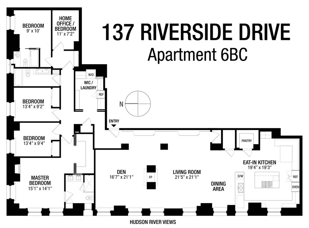 Unit for sale at 137 RIVERSIDE Drive, Manhattan, NY 10024