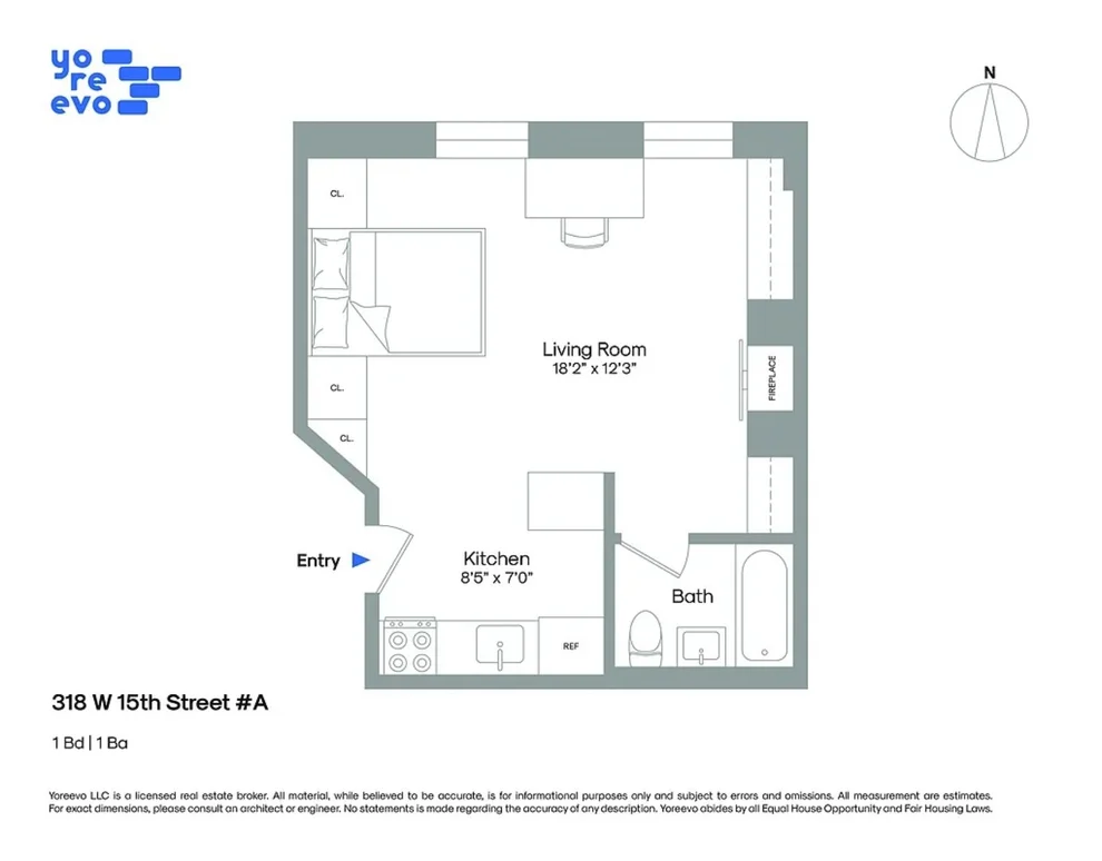 Unit for sale at 318 W 15th Street, Manhattan, NY 10011