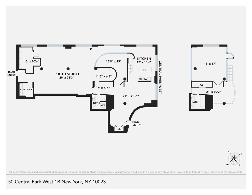 Unit for sale at 50 CENTRAL Park W, Manhattan, NY 10023