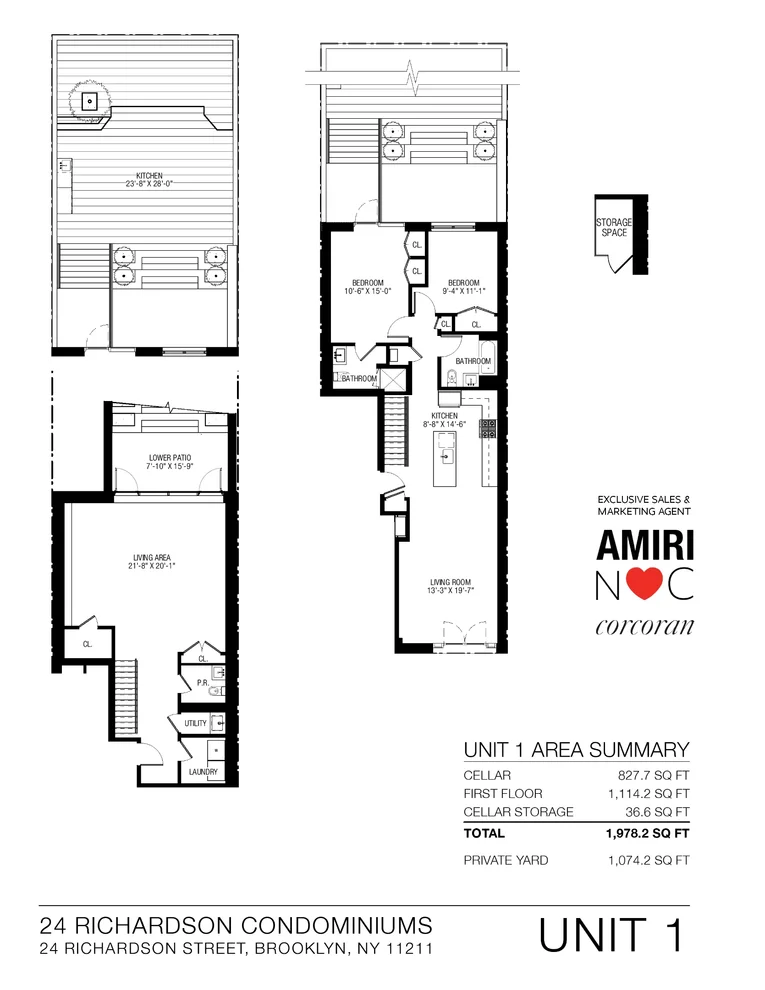 Unit for sale at 24 RICHARDSON Street, Brooklyn, NY 11211