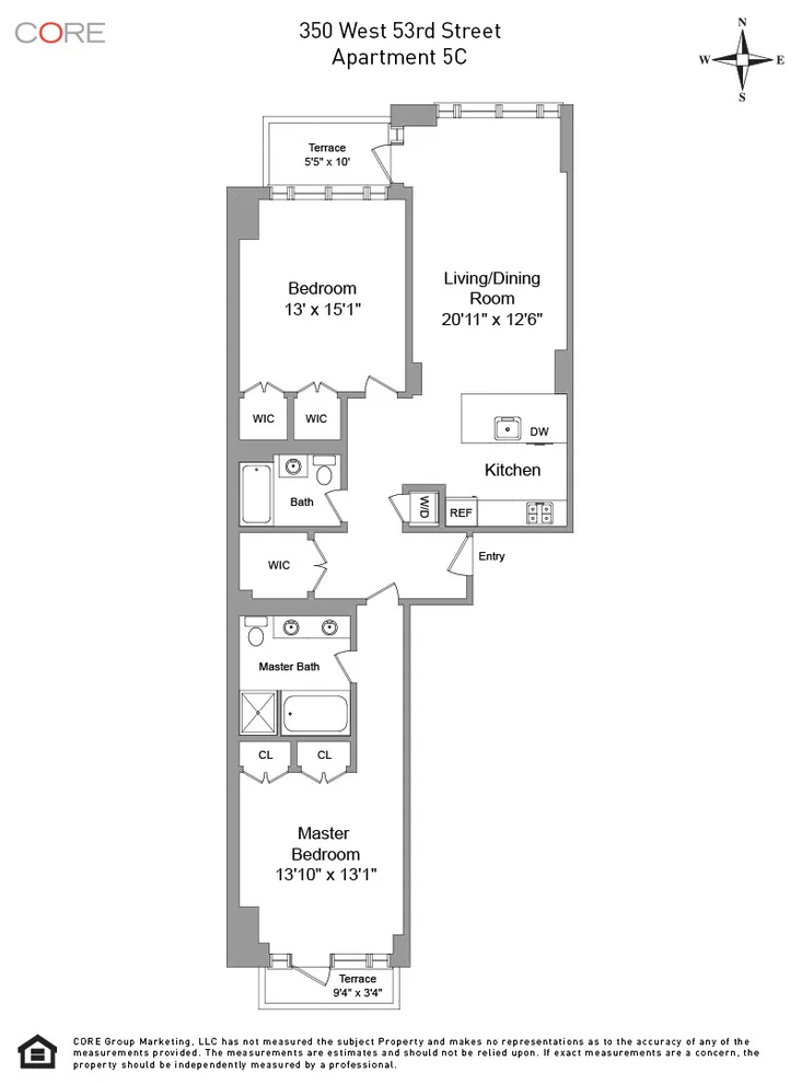 Unit for sale at 350 W 53RD Street, Manhattan, NY 10019