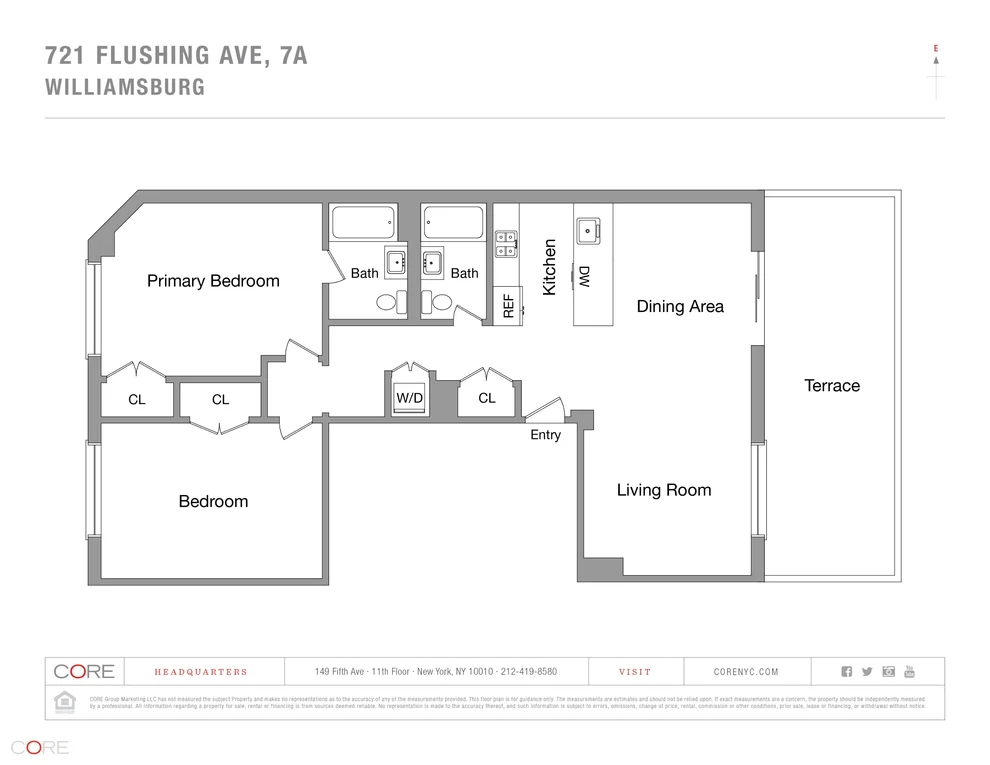 Unit for sale at 721 Flushing Avenue, Brooklyn, NY 11206