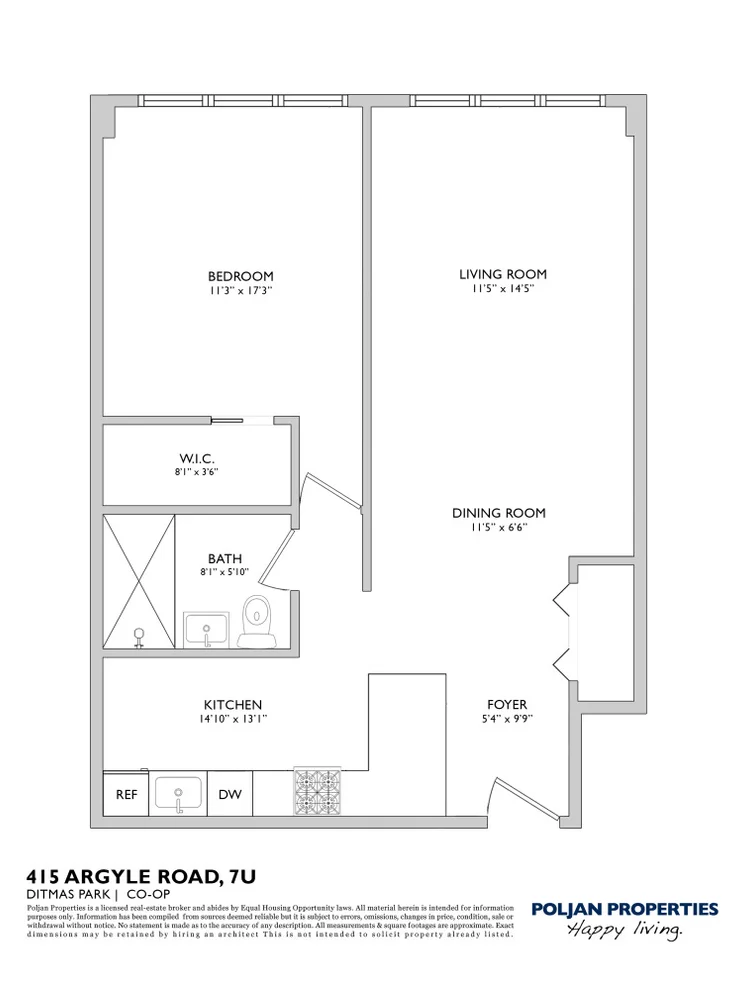 Unit for sale at 415 ARGYLE Road, Brooklyn, NY 11218