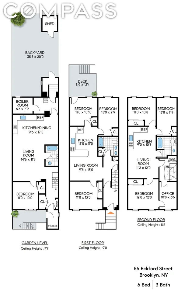 Unit for sale at 56 Eckford Street, Brooklyn, NY 11222