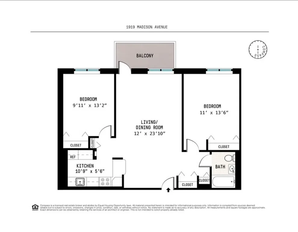 Unit for sale at 1919 Madison Avenue, Manhattan, NY 10035