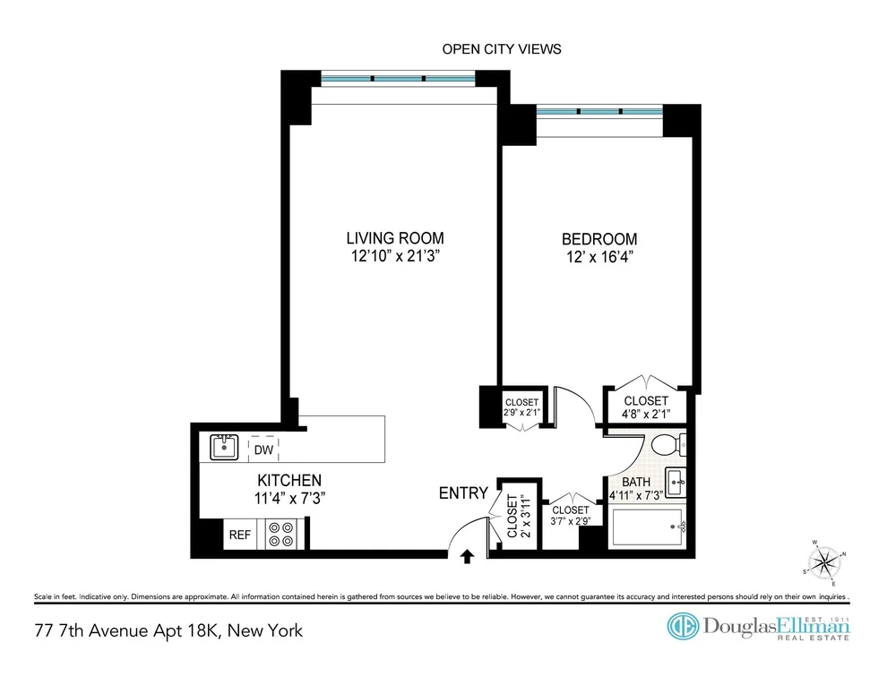Unit for sale at 77 7TH Avenue, Manhattan, NY 10011