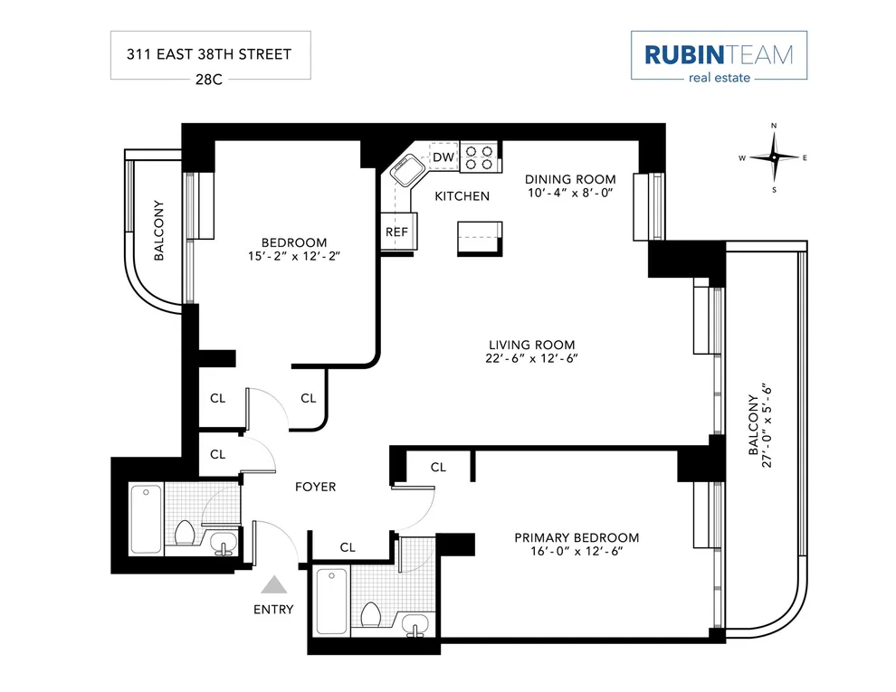 Unit for sale at 311 E 38th Street, Manhattan, NY 10016