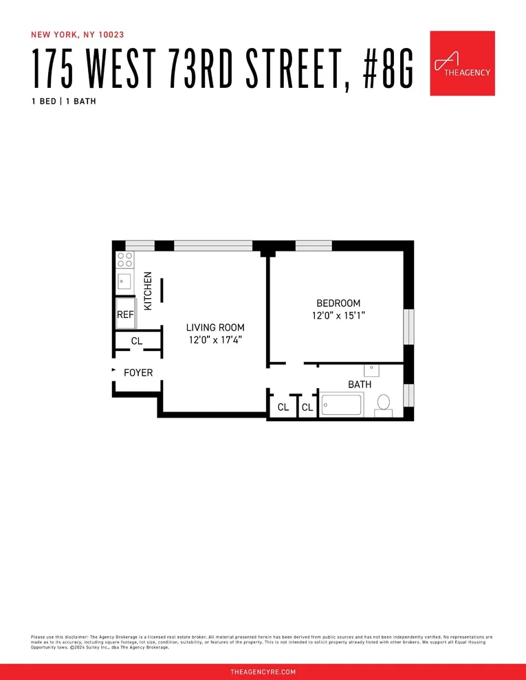 Unit for sale at 175 W 73RD Street, Manhattan, NY 10023