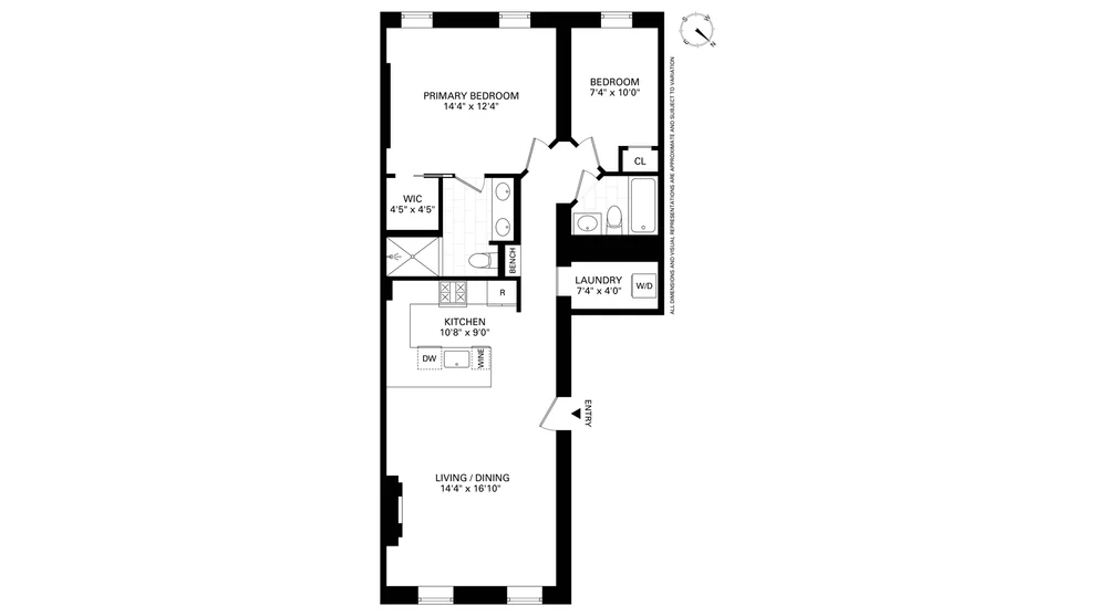 Unit for sale at 74 2ND Place, Brooklyn, NY 11231