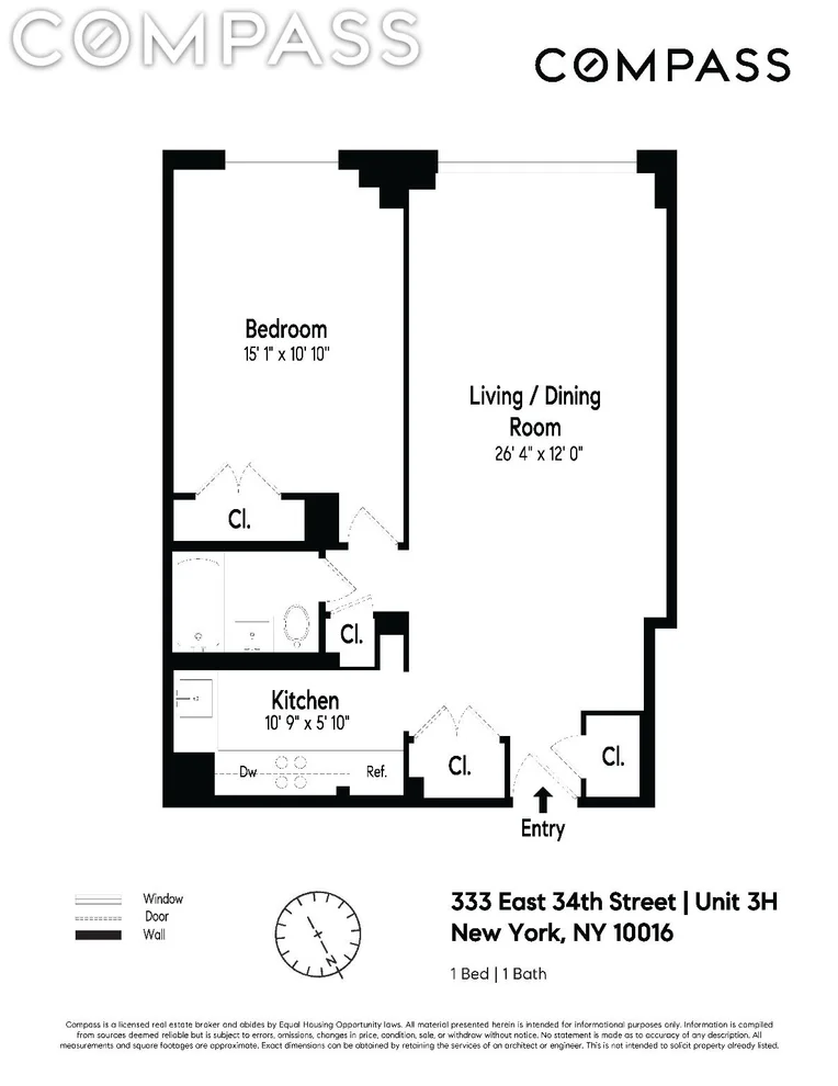 Unit for sale at 333 E 34th Street, Manhattan, NY 10016