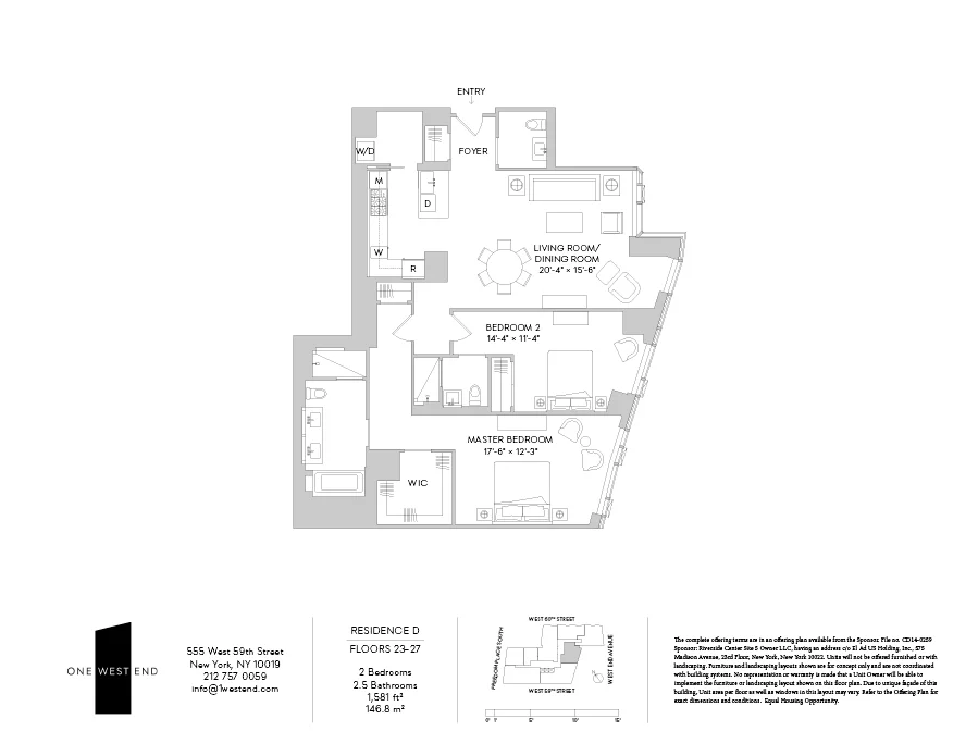 Unit for sale at 1 W End Avenue, Manhattan, NY 10023