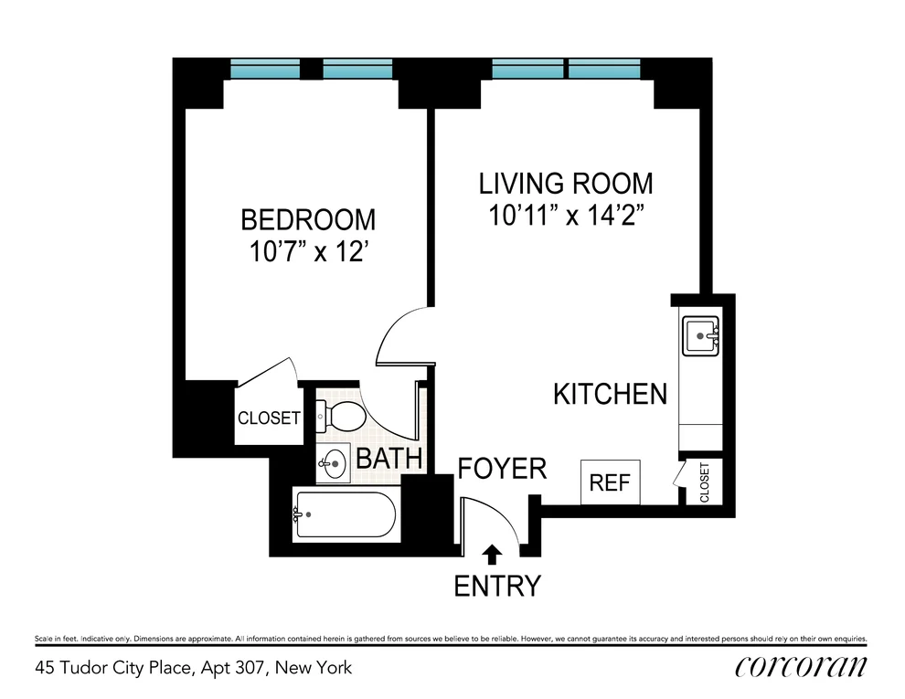Unit for sale at 45 TUDOR CITY Place, Manhattan, NY 10017