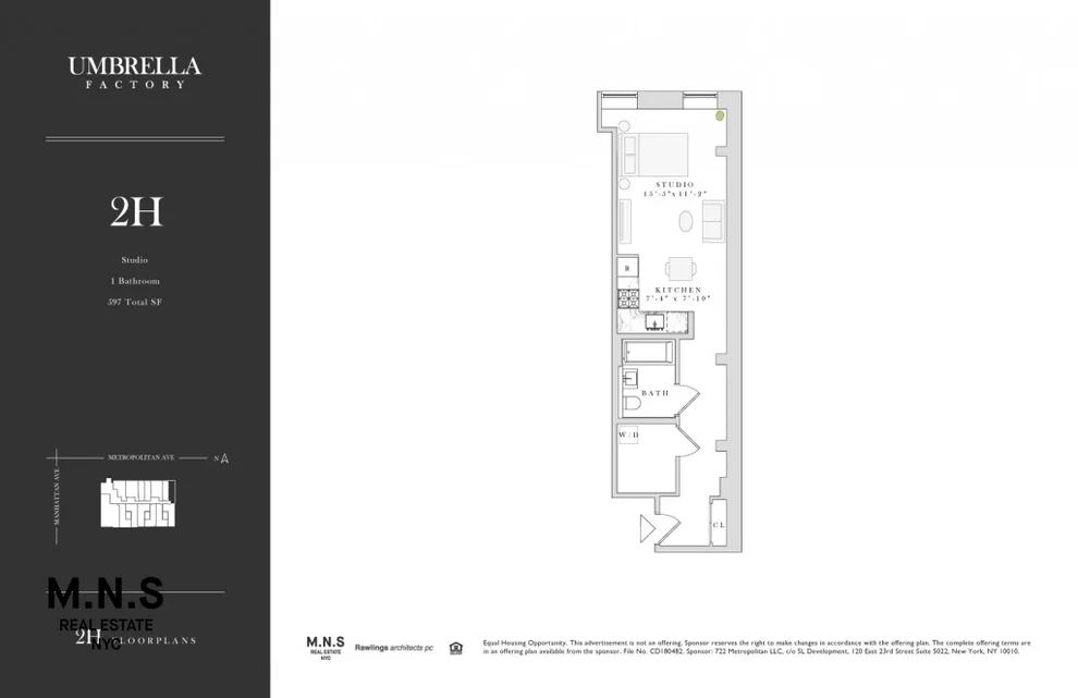 Unit for sale at 710 Metropolitan Avenue, Brooklyn, NY 11211