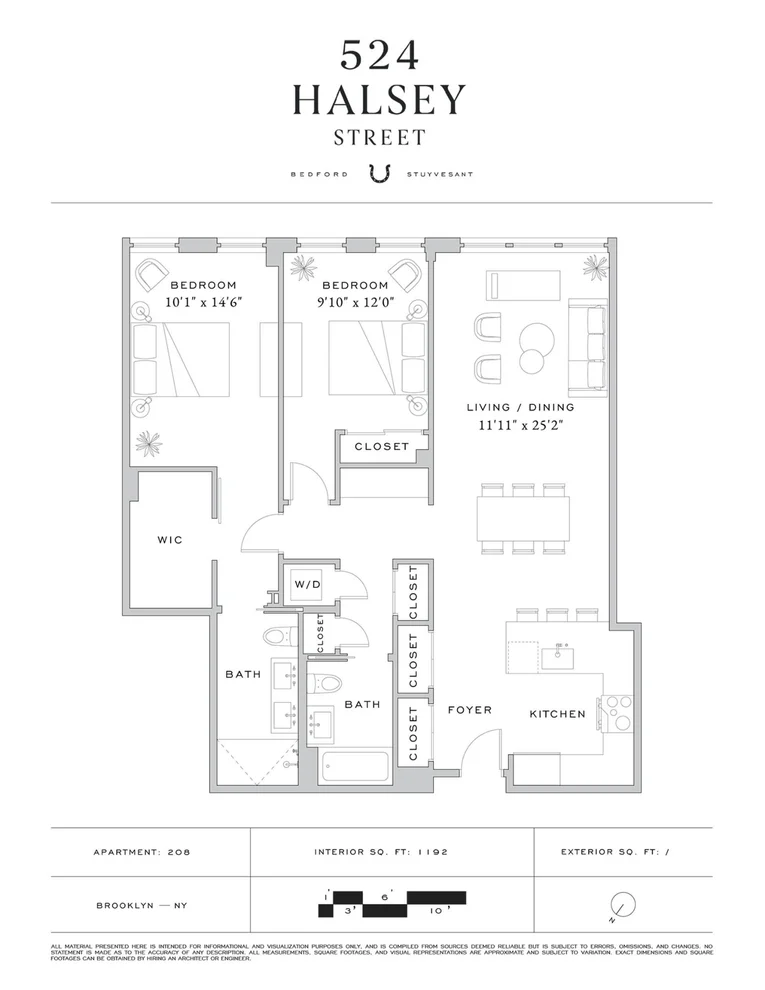 Unit for sale at 524 HALSEY Street, Brooklyn, NY 11233