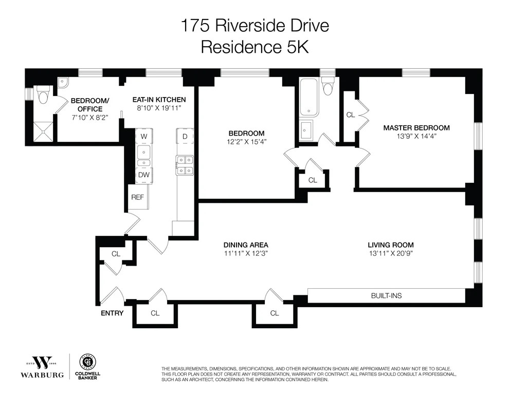 Unit for sale at 173-175 RIVERSIDE Drive, Manhattan, NY 10024