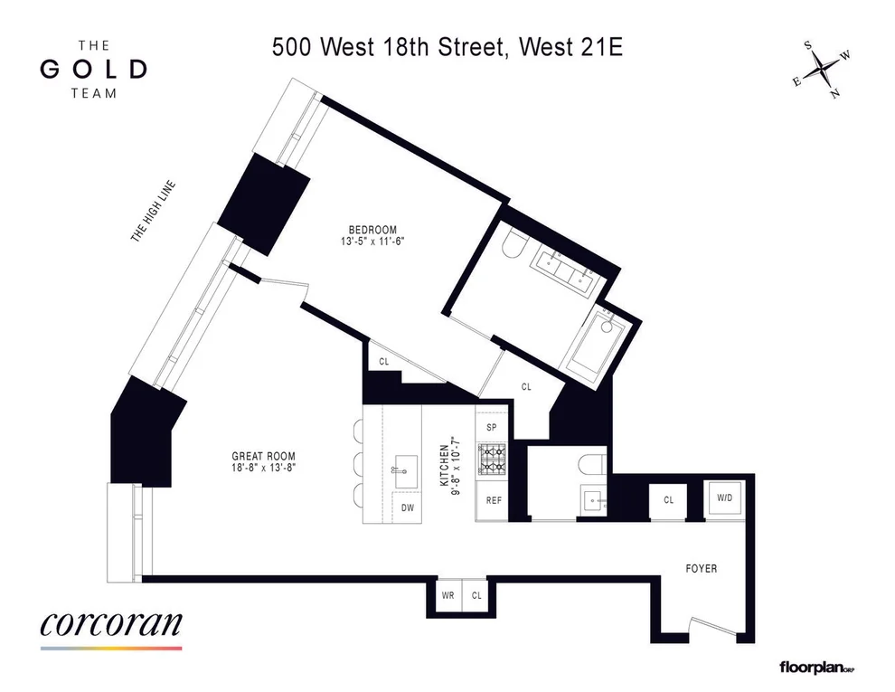 Unit for sale at 500 W 18TH Street, Manhattan, NY 10011