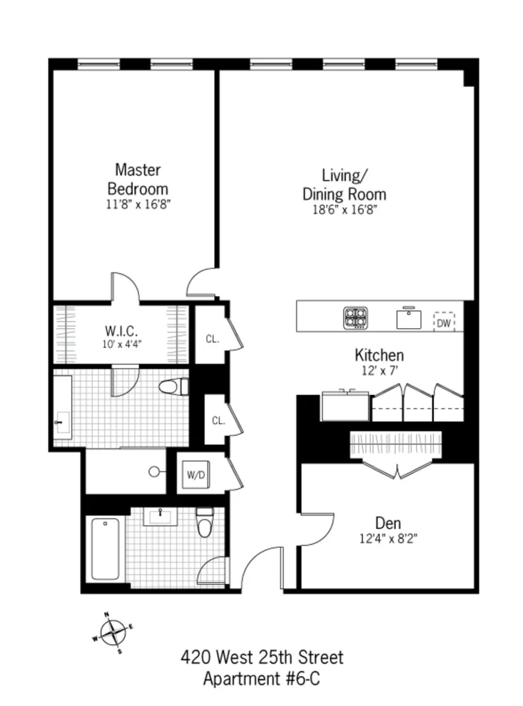 Unit for sale at 420 W 25TH Street, Manhattan, NY 10011