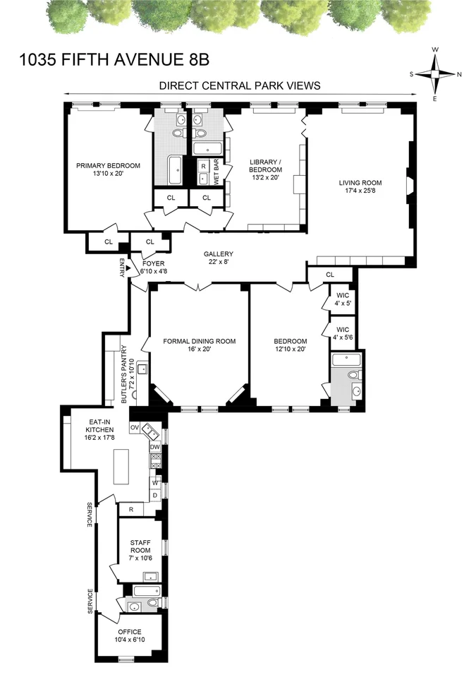 Unit for sale at 1035 Fifth Avenue, Manhattan, NY 10028