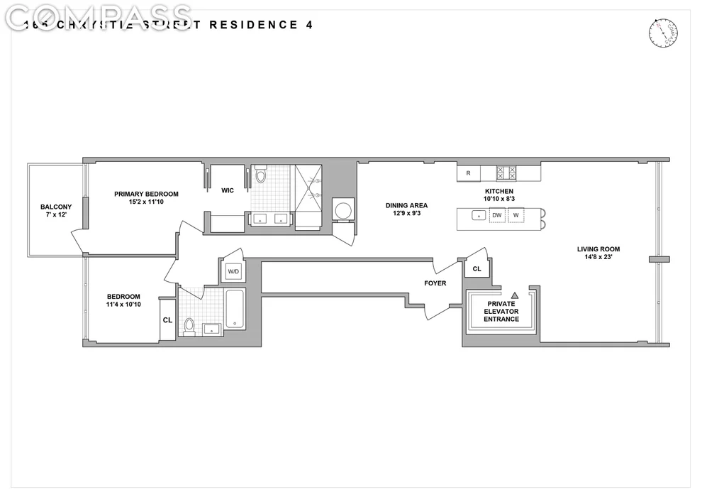 Unit for sale at 165 Chrystie Street, Manhattan, NY 10002