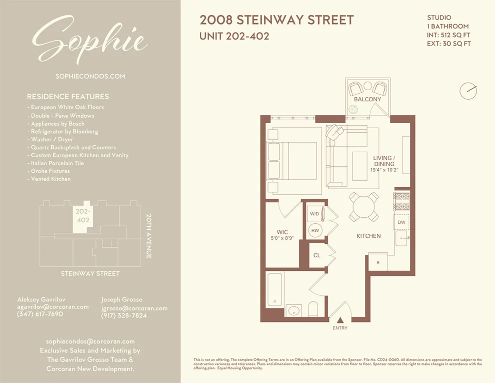 Unit for sale at 20-08 STEINWAY Street, Queens, NY 11105