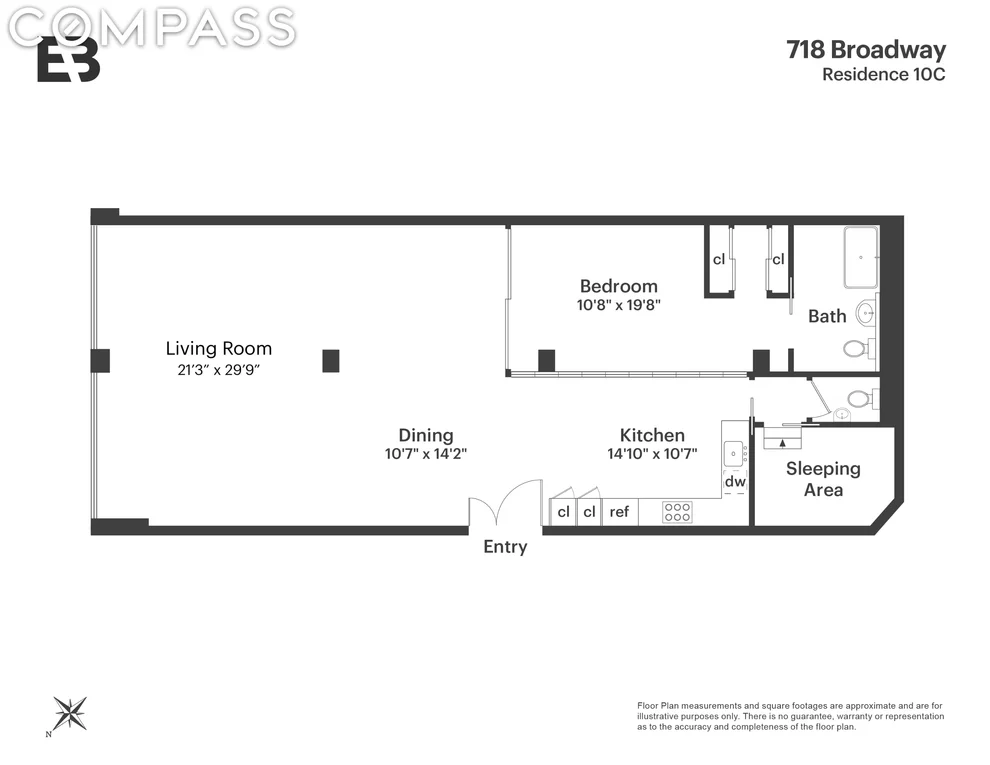 Unit for sale at 718 Broadway, Manhattan, NY 10003