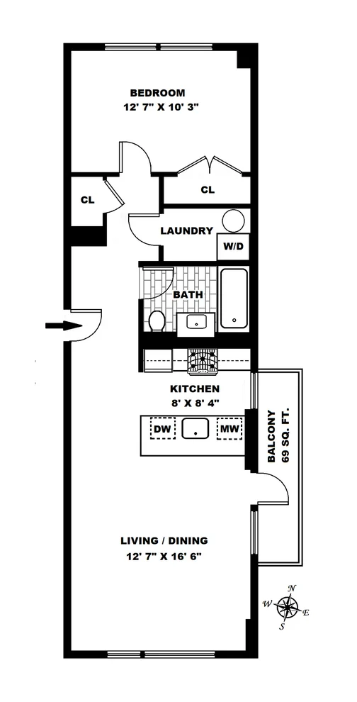 Unit for sale at 50 GREENPOINT Avenue, Brooklyn, NY 11222