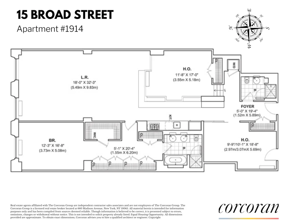 Unit for sale at 15 BROAD Street, Manhattan, NY 10005