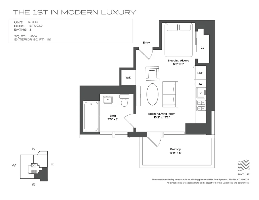 Unit for sale at 190 S 1st Street, Brooklyn, NY 11211
