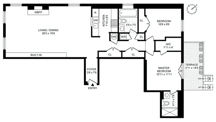 Unit for sale at 123 PIERREPONT Street, Brooklyn, NY 11201