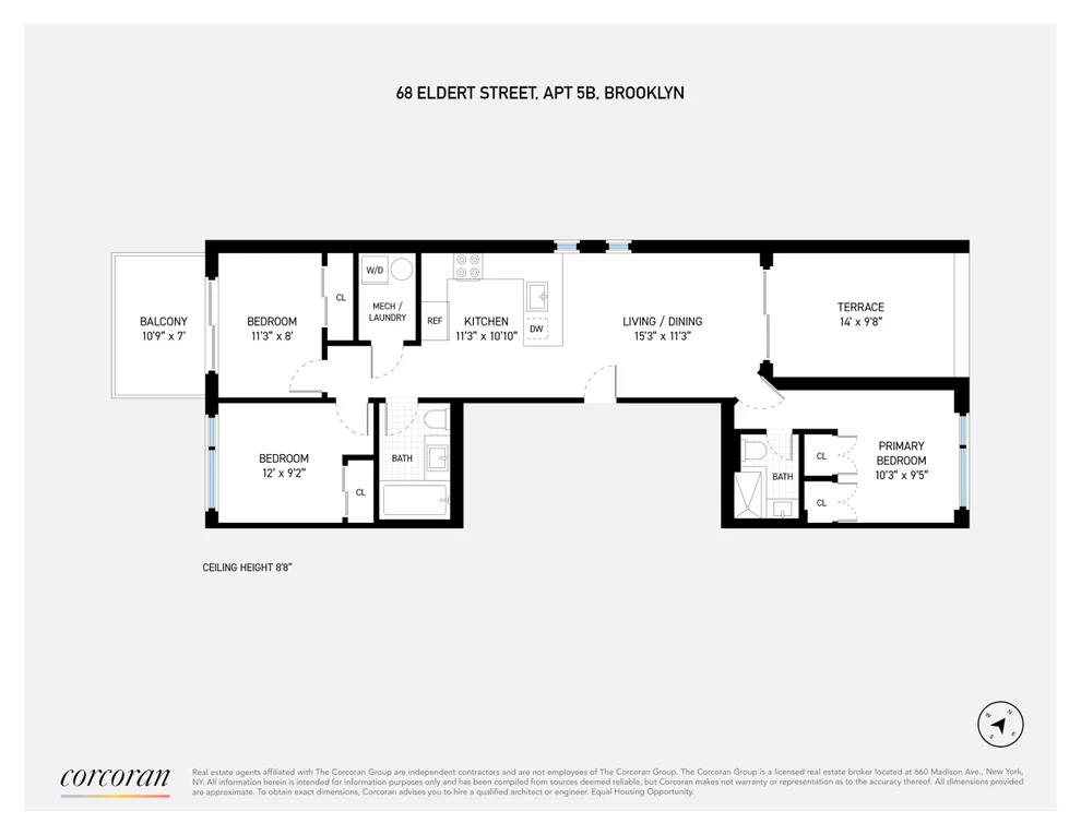 Unit for sale at 68 ELDERT Street, Brooklyn, NY 11207