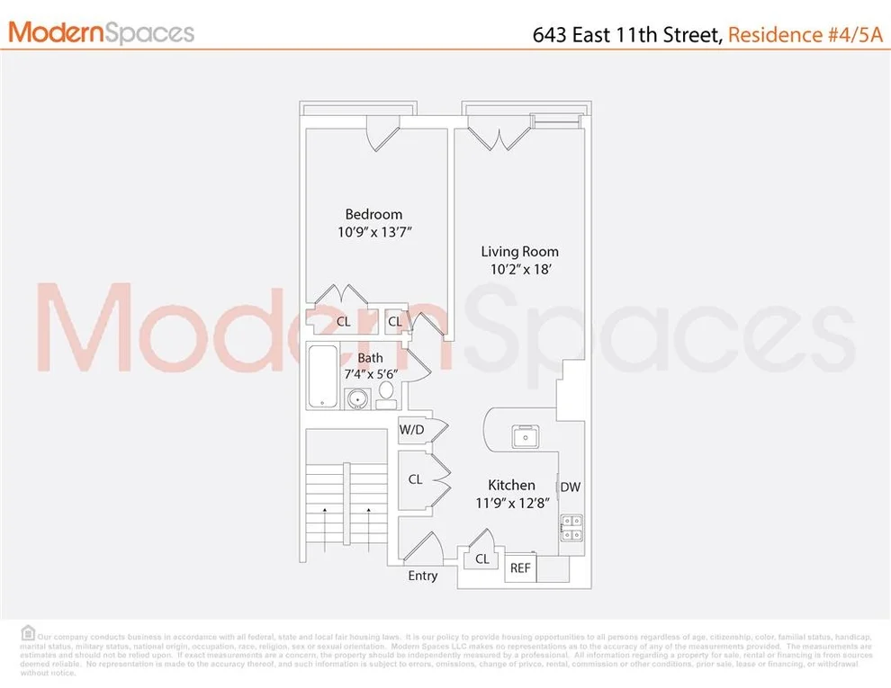Unit for sale at 643 E 11th Street, Manhattan, NY 10009
