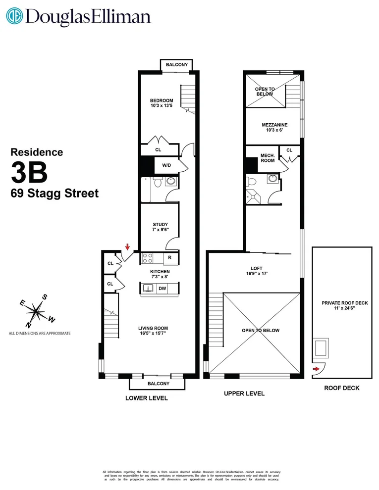 Unit for sale at 69 STAGG Street, Brooklyn, NY 11206