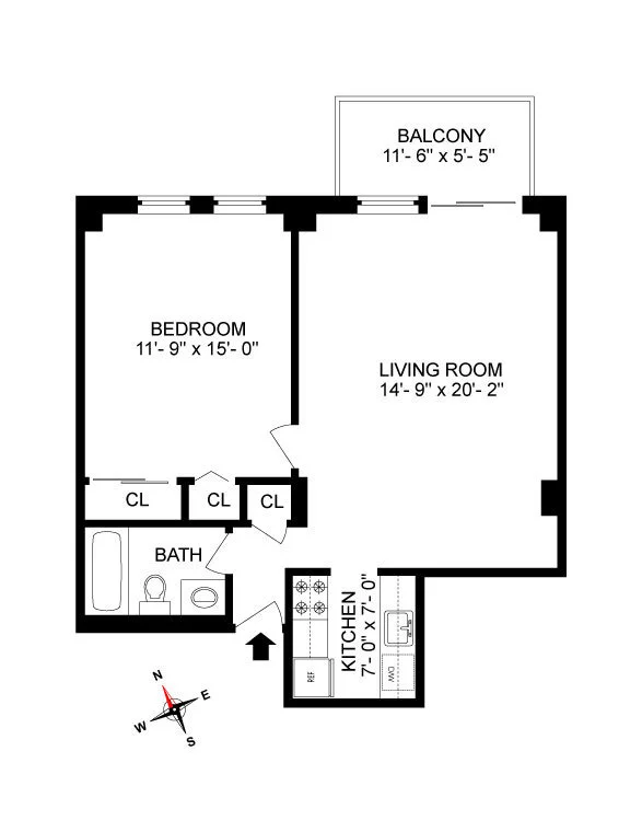 Unit for sale at 420 W 23RD Street, Manhattan, NY 10011