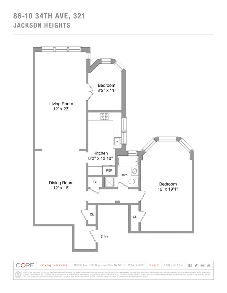 Unit for sale at 86-10 34TH Avenue, Queens, NY 11372
