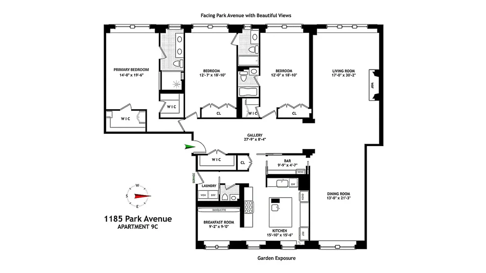 Unit for sale at 1185 PARK Avenue, Manhattan, NY 10128