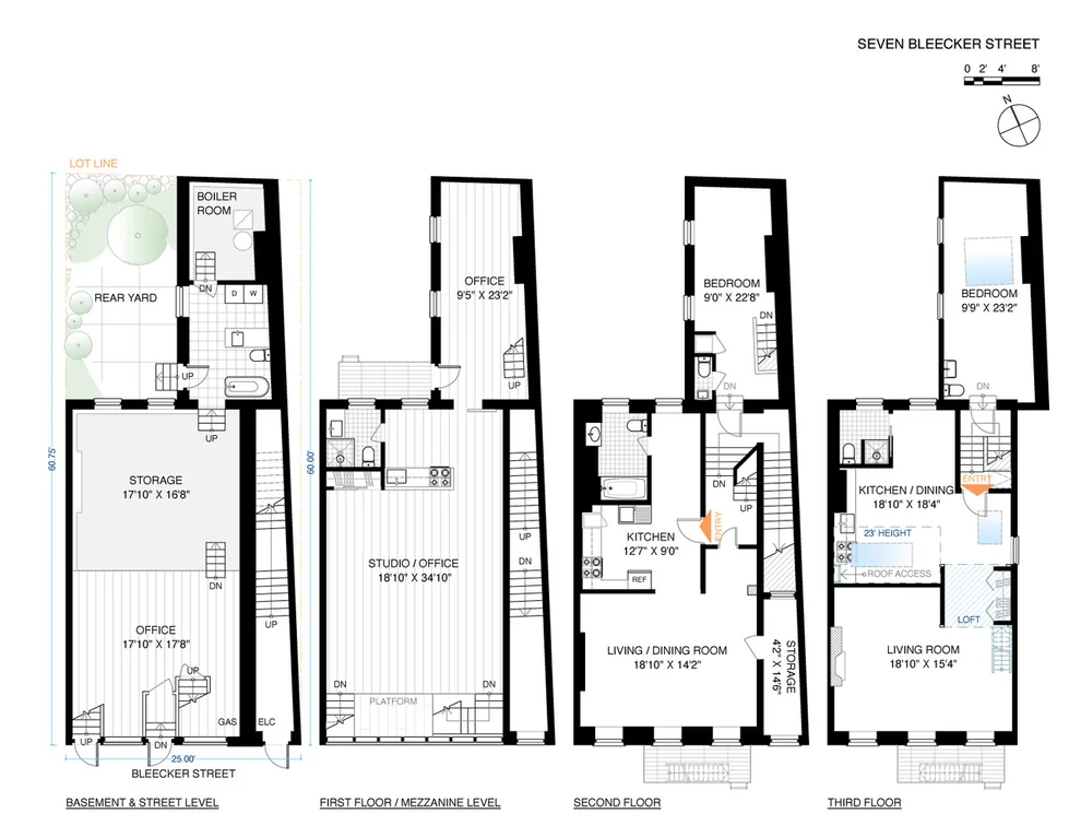 Unit for sale at 7 BLEECKER Street, Manhattan, NY 10012