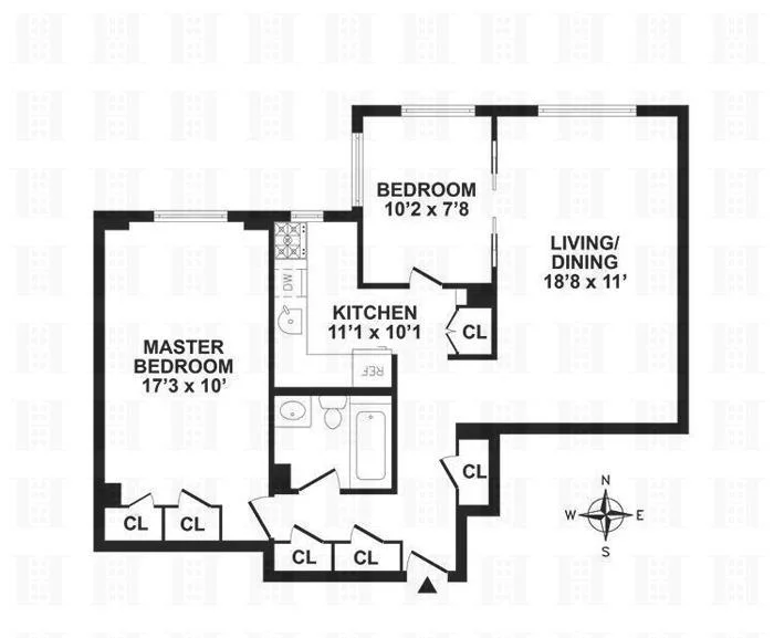 Unit for sale at 325 Clinton Avenue, Brooklyn, NY 11205