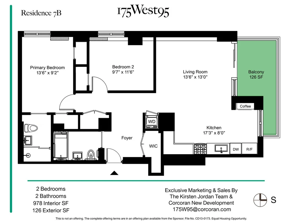 Unit for sale at 175 W 95TH Street, Manhattan, NY 10025
