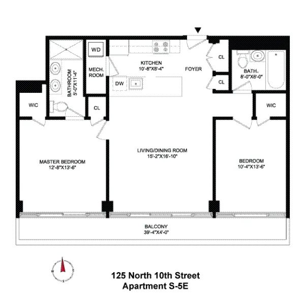 Unit for sale at 125 N 10TH Street, Brooklyn, NY 11249