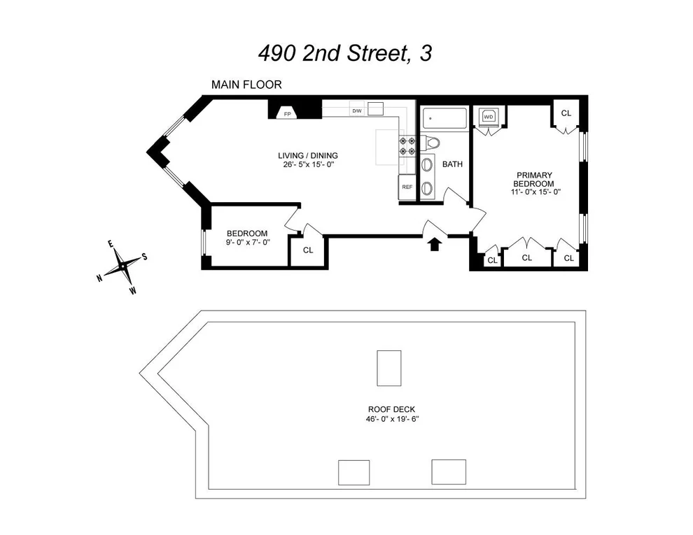 Unit for sale at 490 2nd Street, Brooklyn, NY 11215