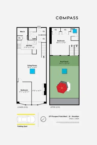 Unit for sale at 279 Prospect Park W, Brooklyn, NY 11215