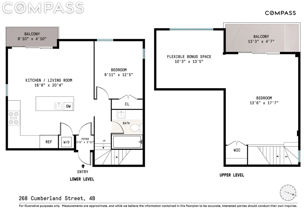 Unit for sale at 268 Cumberland Street, Brooklyn, NY 11205