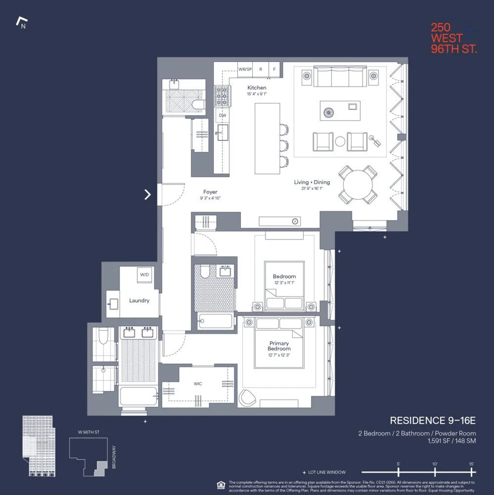 Unit for sale at 250 W 96th Street, Manhattan, NY 10025