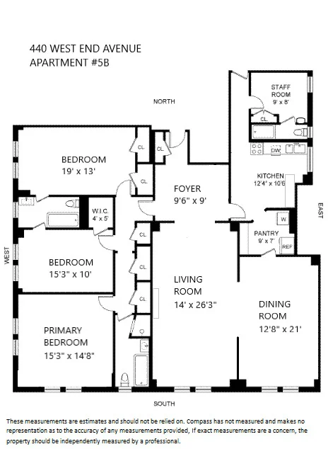 Unit for sale at 440 W End Avenue, Manhattan, NY 10024