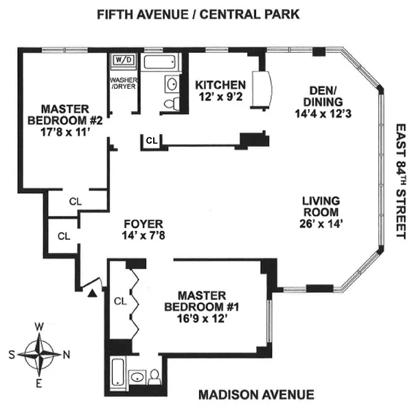 Unit for sale at 1025 5th Avenue, Manhattan, NY 10028