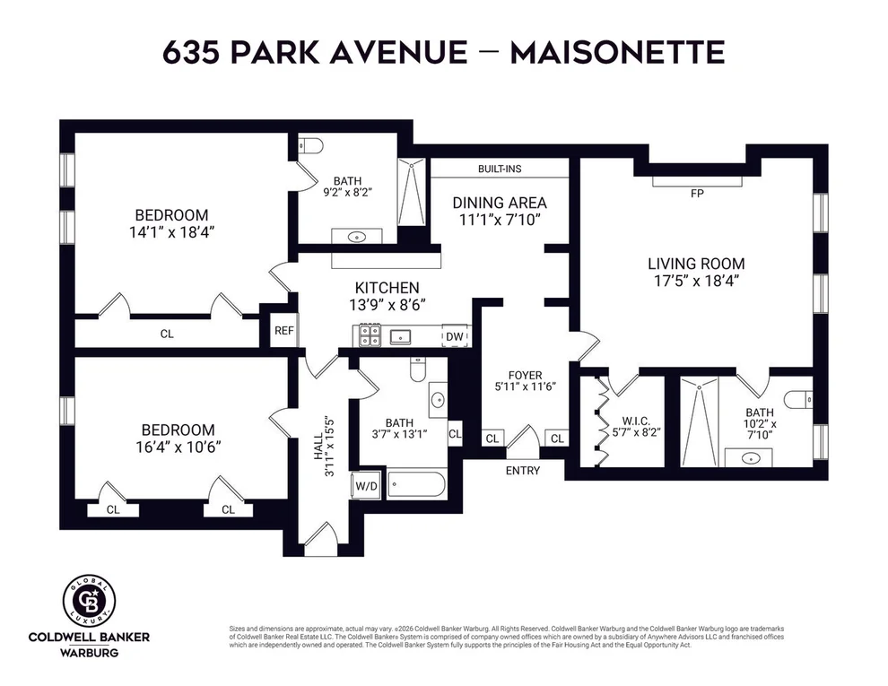Unit for sale at 635 PARK Avenue, Manhattan, NY 10065