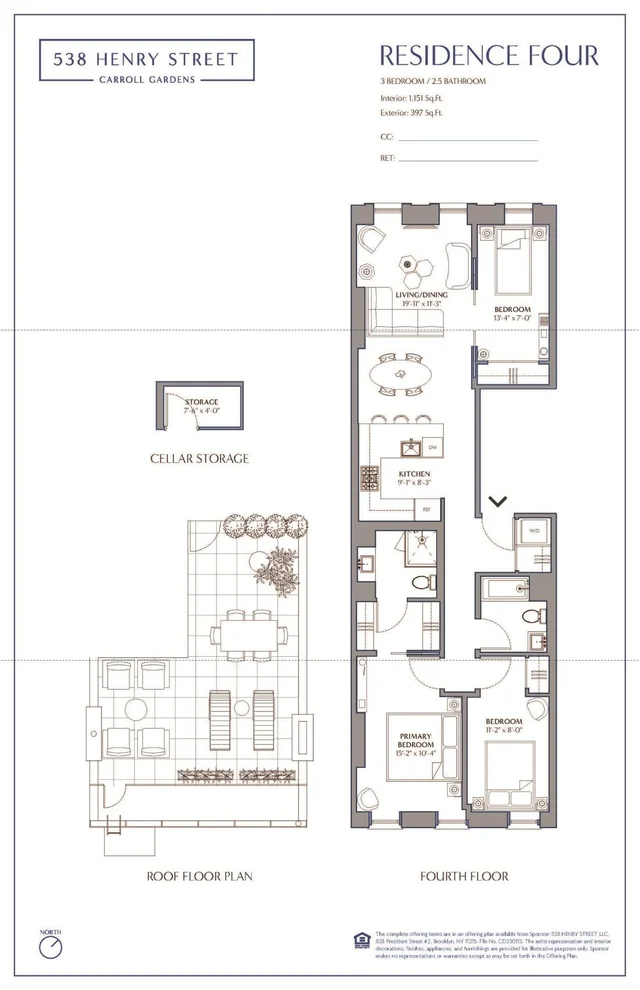 Unit for sale at 538 HENRY Street, Brooklyn, NY 11231