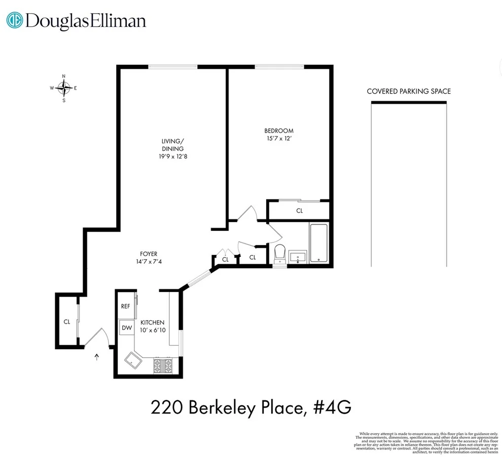Unit for sale at 220 BERKELEY Place, Brooklyn, NY 11217