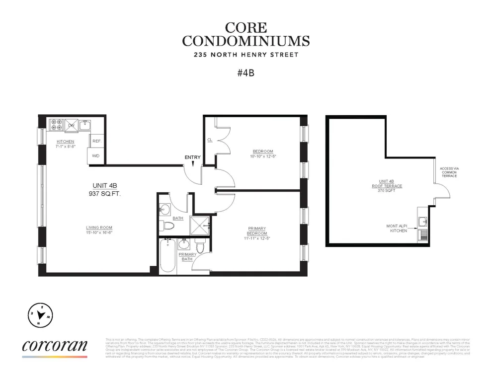 Unit for sale at 235 N HENRY Street, Brooklyn, NY 11222