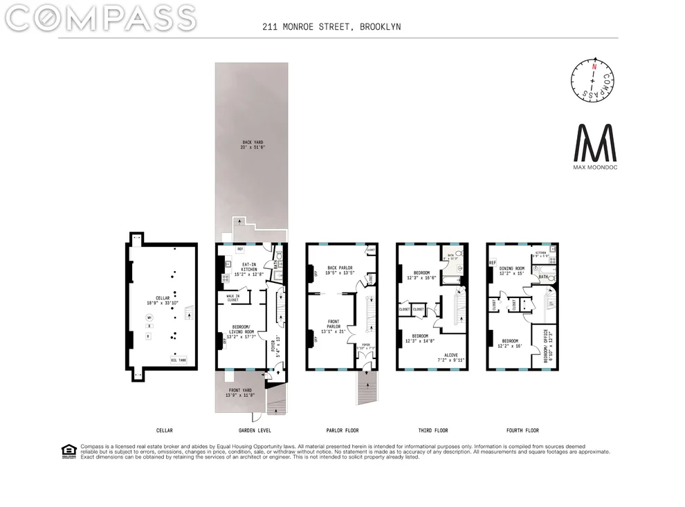 Unit for sale at 211 Monroe Street, Brooklyn, NY 11216